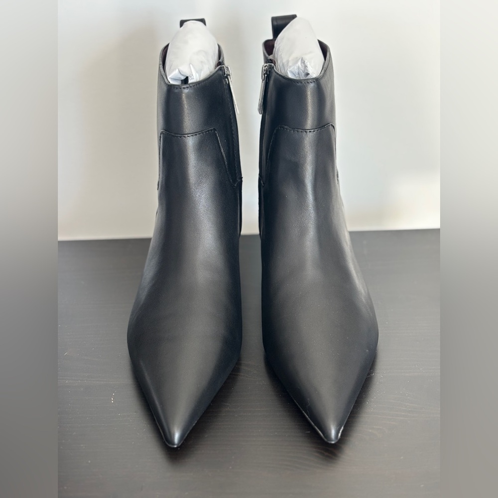 Anthropologie Shoes SARTO By Franco Sarto "Mala" Black Heeled Boots 9.5 NWT
